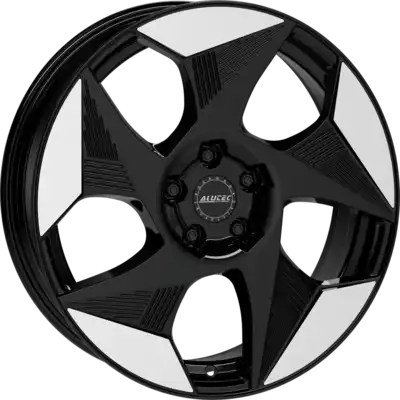 ALUTEC Solar Diamond Black Polished Alloy Wheels Image